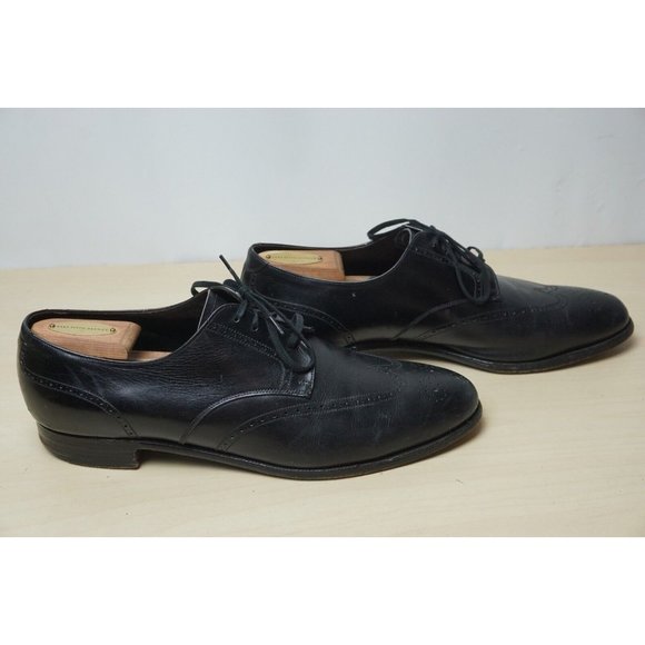 Brooks Brothers Brooks English Black Wingtip Mens Dress Shoes 9.5 UK 10.5 US main image 8
